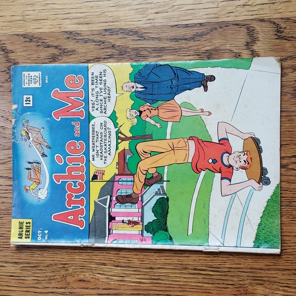 Vintage 60s Archie And Me No. 4 Archie Series Comic Book